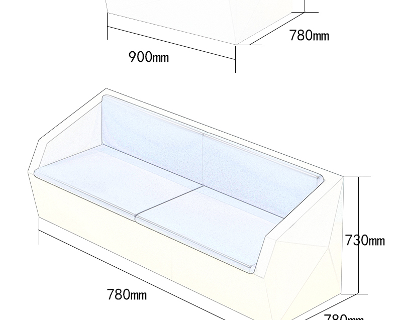 Piano lacquer that bake alien business visitor reception hall, office sofa sofa combination sofa sofa tea table negotiations