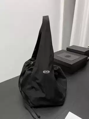 Beauty EIGHT SERIES BLACK Drawstring MESSENGER BAG