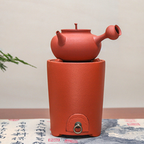 Chaoshan red peat stove wind furnace cooking tea equipment ceramic pot pot retro kung fu tea furnace outdoor small fire