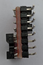 2 Single - operated transaction unit insert double - pin transaction unit double - line transaction board