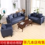 Có thể gập lại đa chức năng sofa lười căn hộ nhỏ vải sofa giường ăn trưa giường đôi 1,5 m ba 1,8 - Ghế sô pha các mẫu ghế sofa nhỏ gọn