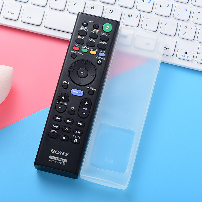 SONY Sony product echo wall audio remote control protective cover RMT-AH240E silicone dust cover 16*4 6