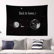 Hanging cloth ins Starry Sky wall decoration background creative Net red Photo Big hanging painting princess bed dormitory bedside hanging cloth