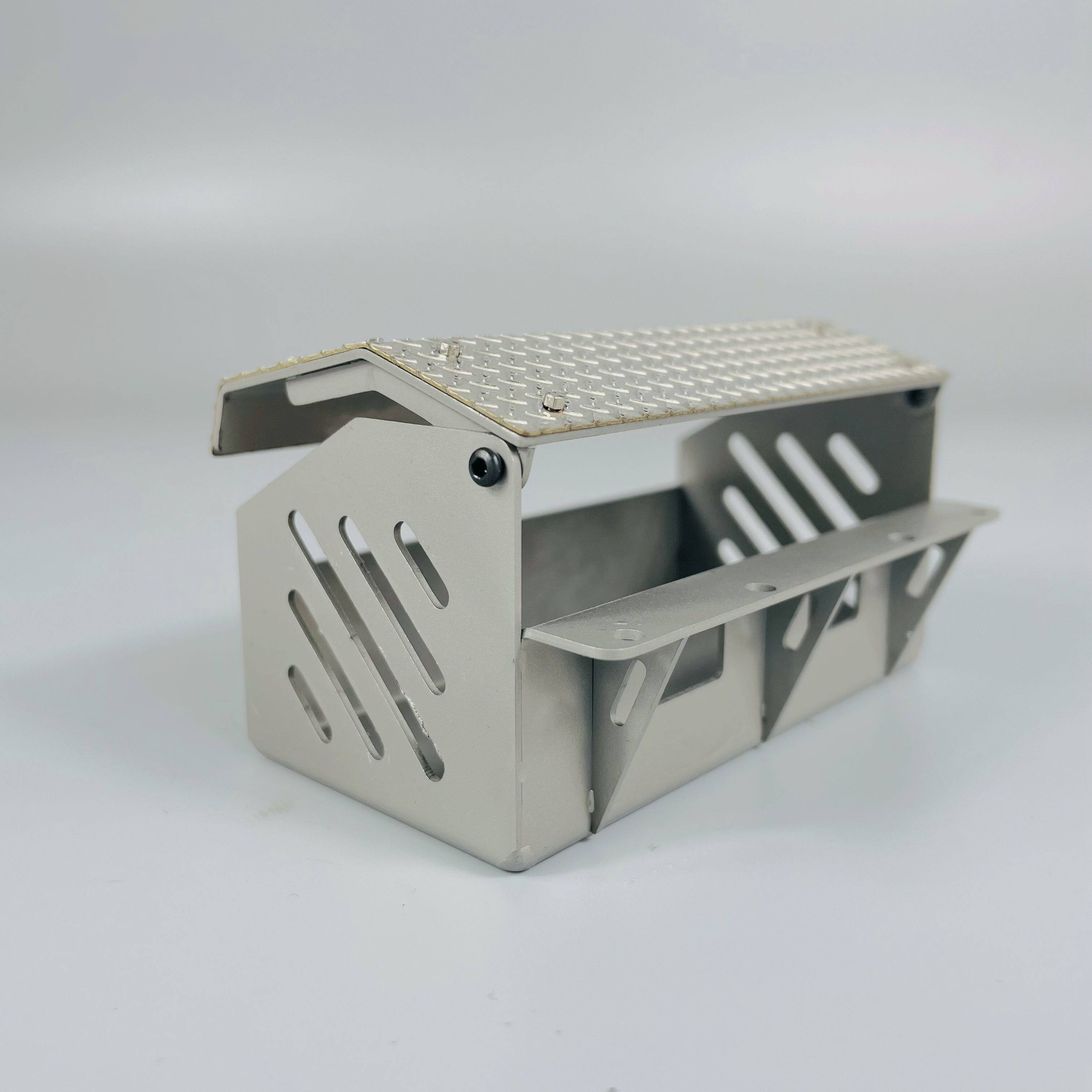 1/14 Für Tamiya Traktor Kopf Schlammpfanne Simulations-Metallverkabelung Werkzeugkasten DIY-Balken-Dekoration – Detail 13
