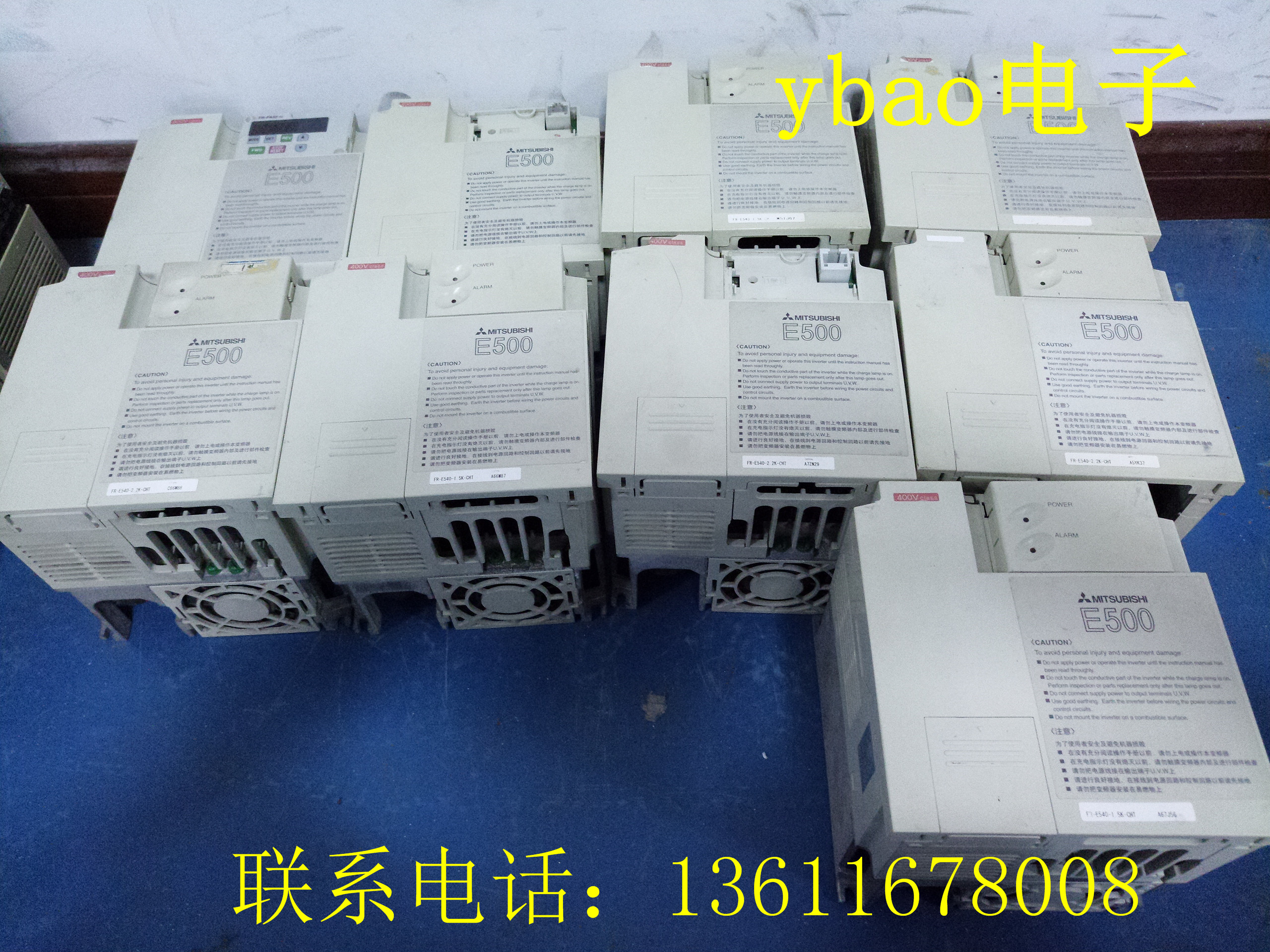 Mitsubishi E500 series frequency converter FR-E540-2 2K-CHT 380v 2 2kw test bag good quality guarantee