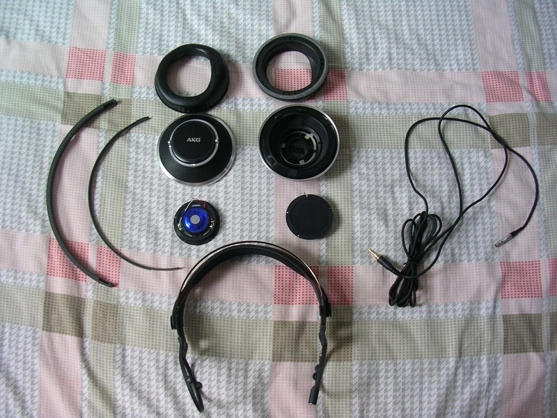 Akg K812 Head Beam Cable Repair Professional High-Fidelity Headphone Repair Maintenance Maintenance