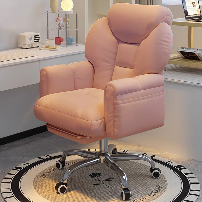 Computer Chair for Home Use, Comfortable for Long Sitting, Desk Chair, Bedroom Chair for Girls, Makeup Chair, Dormitory Lazy Sofa, Office Chair