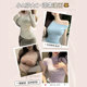 Round-breasted underwear for women with small breasts, gathered and expanded comic breasts, seamless half-cup, strapless, non-slip bra