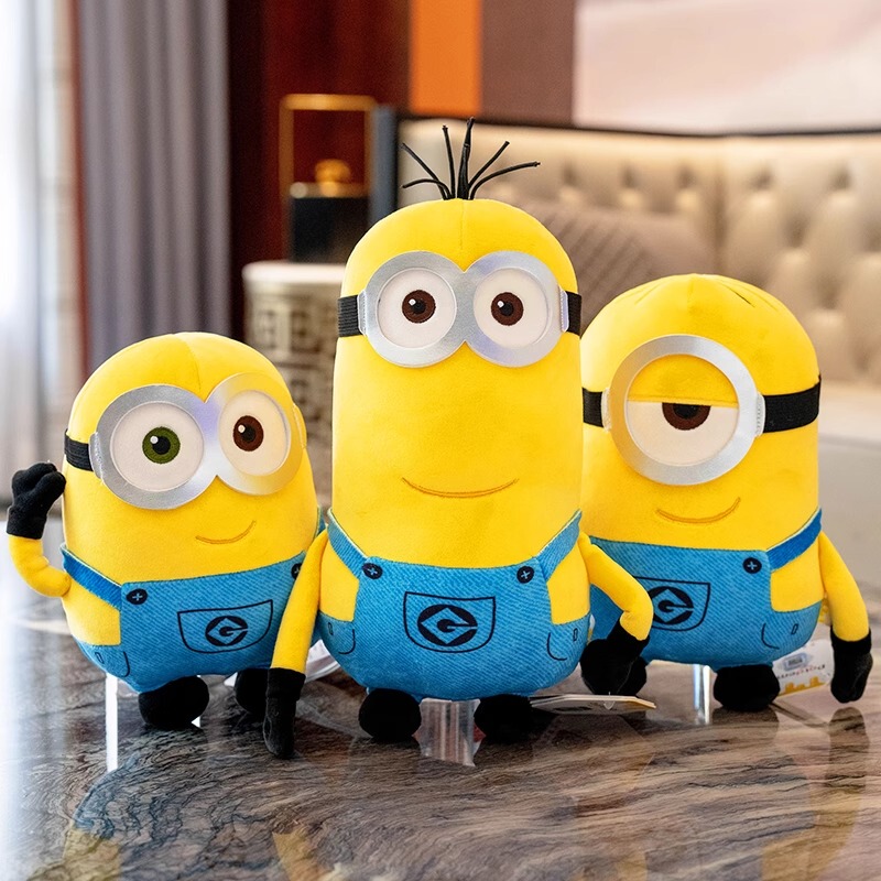 Authentic Minions Doll Bob Doll Peripheral Despicable Me Kevin Plush Toy Girls Birthday Gift Authentic Minions Doll Bob Doll Peripheral Despicable Me Kevin Plush Toy Girls Birthday Gift