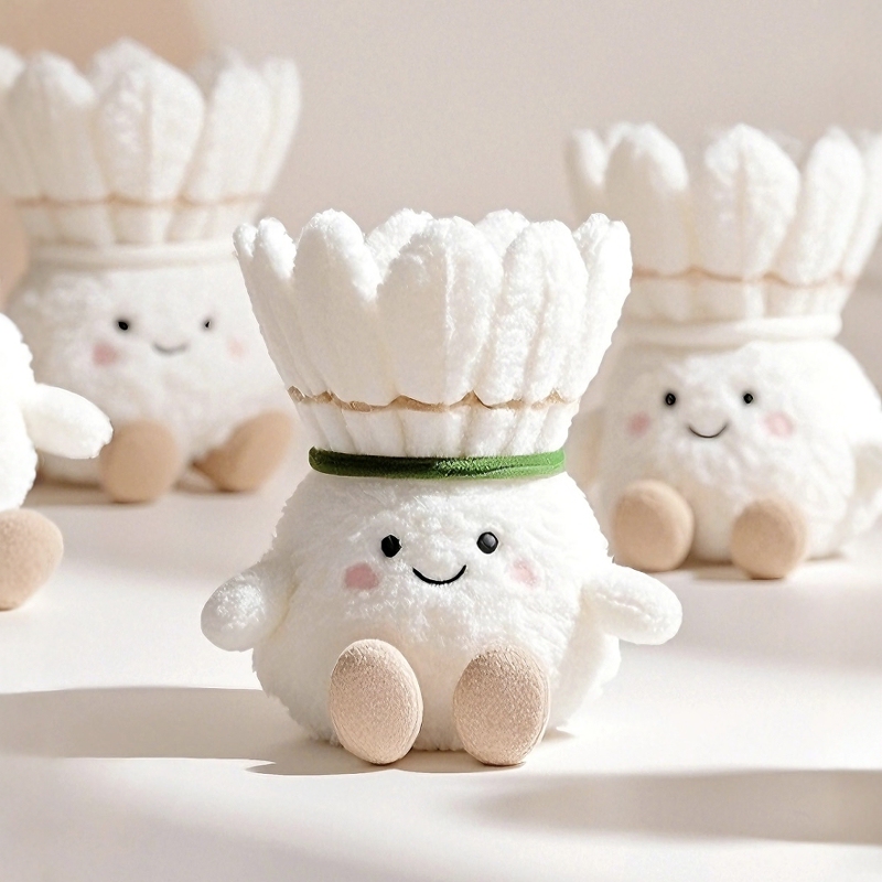 4kg Cute Badminton Ball Plush Doll Backpack Pendant National Badminton Team Style Keychain Accessory