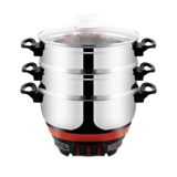 Shandong Multi -Star Electric Plick Office Flagship Store Островая электрическая плита многофункциональная электрическая горячая горшка Zibo Pot Power Fry Pot Steamer