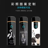 Индукционная ветрозащитная креативная ультратонкая электронная зажигалка с зарядкой, популярно в интернете