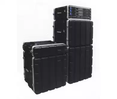 10U ABS plastic plastic cabinet air box Microphone receiver Power amplifier peripheral microphone equipment