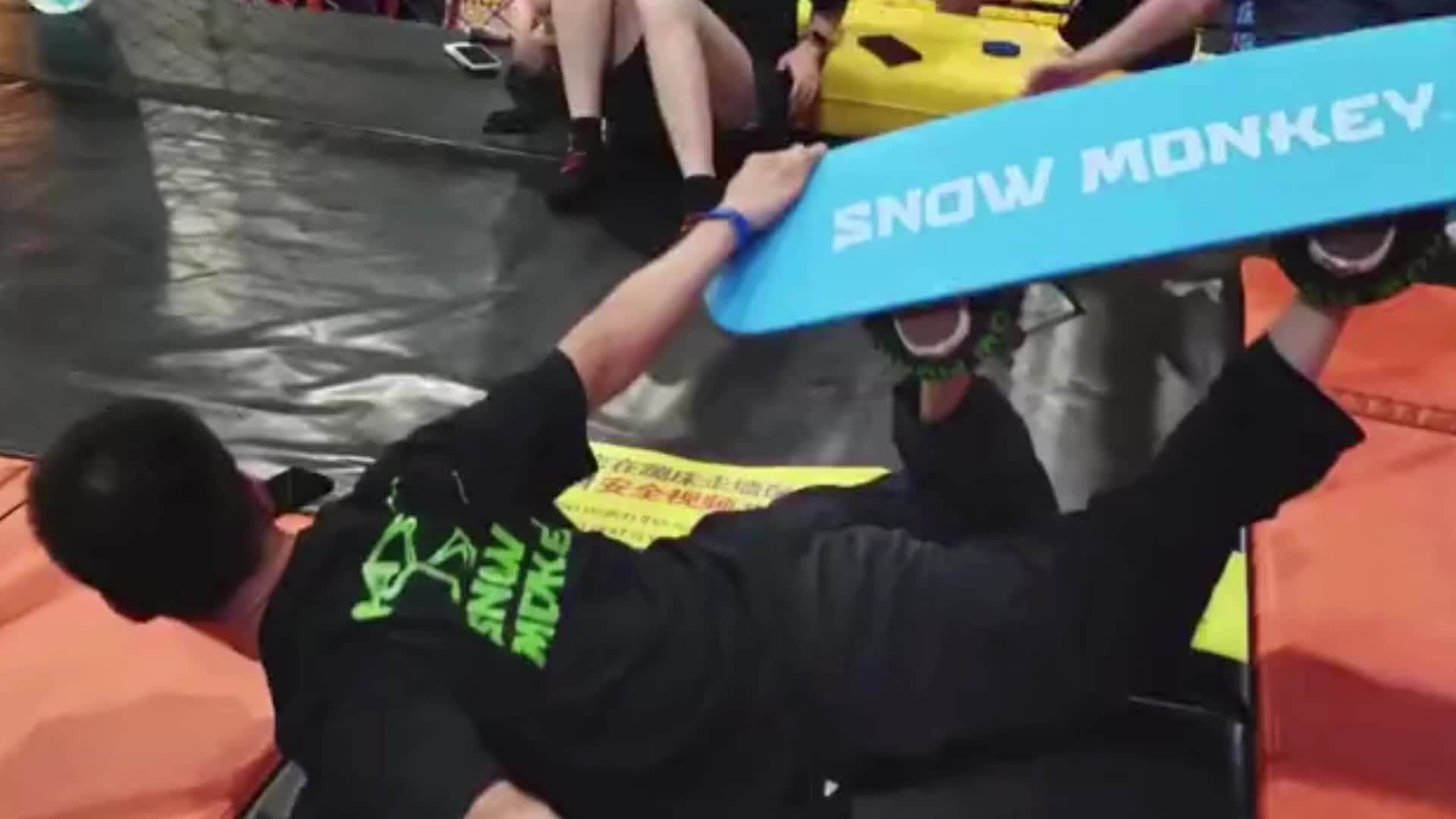 Snow Monkey Customized Trampoline Jig Training Board Custom Snowboard