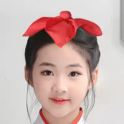 Chinese school clothing with headscarf and hat