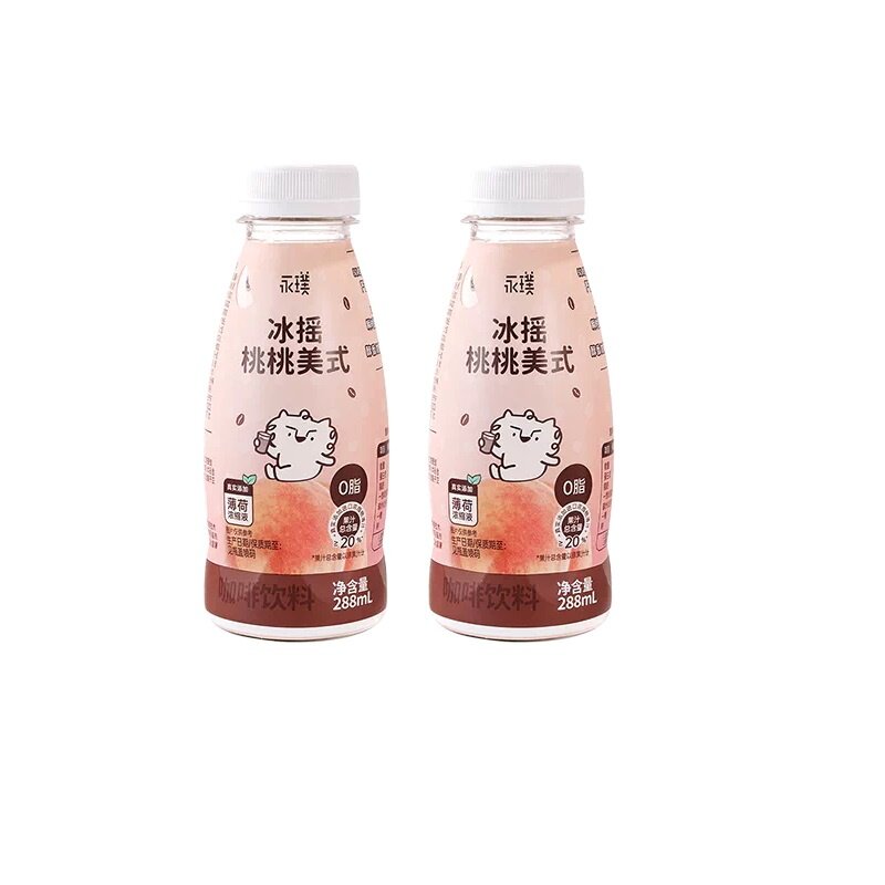 永璞冰摇桃桃美式即饮咖啡288ml*2