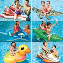 Anneau de natation gonflable extra large pour adultes jouet aquatique artefact de surf baleine noire chaise flottante de sauvetage