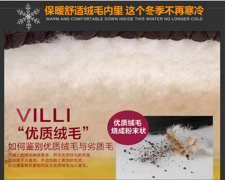 Giày cotton mùa đông cho nam