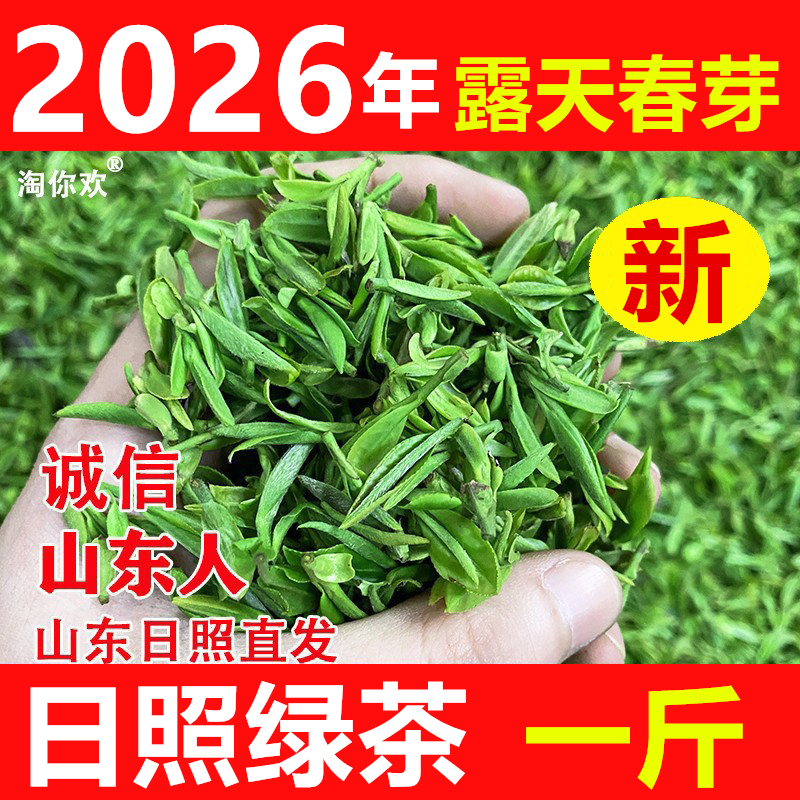 Shandong Rizhao Green Tea 2026 New Tea High Mountain Open-Air First Harvest Spring Tea Handmade Strong Aroma Spring Buds Bagged 500g Shandong Rizhao Green Tea 2026 New Tea High Mountain Open-Air First Harvest Spring Tea Handmade Strong Aroma Spring Buds Bagged 500g