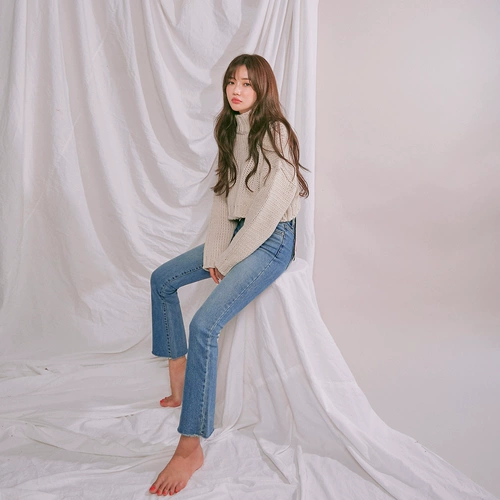 Джинсы, приталенные летние брендовые штаны, популярно в интернете, свободный прямой крой, 2020