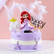 Cake Model Simulation 2022 New Net Red Card Tonghai Daughter Birthday Fake Cake Plastic Sample Customization