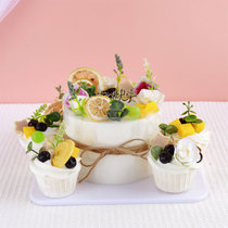 Net red cup cake forest fruit cake birthday model simulation 2022 new creative plastic samples