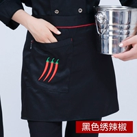 Черная вышивка перца