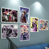 JOJOs Wonderful Adventure Poster Hanging Cartoon JOJO Nostalgia Comic Decorative Painting Bedroom Mural