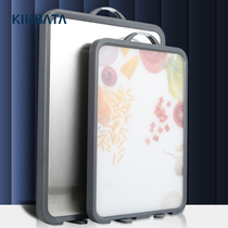 Japan kinbata stainless steel cutting board Domestic antibacterial and mildew-proof bifacial cutting cutting board can be upright and easy to clean chopping block