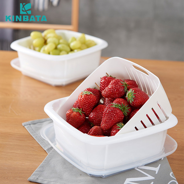 KINBATA 日式风格 多功能厨房沥水篮 天猫优惠券折后¥9.9包邮(¥19.9-10) KINBATA 日式风格 多功能厨房沥水篮 天猫优惠券折后¥9.9包邮(¥19.9-10)