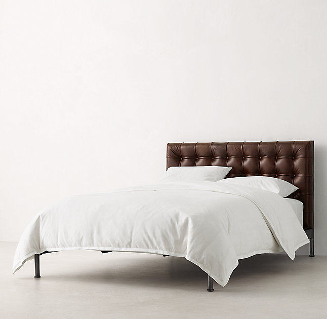 Double Leather Bed Iron Art Bed Modern Minimalist Double Bed Low Rack Optional 1 5 1 8 m Metal Iron Bed Frame