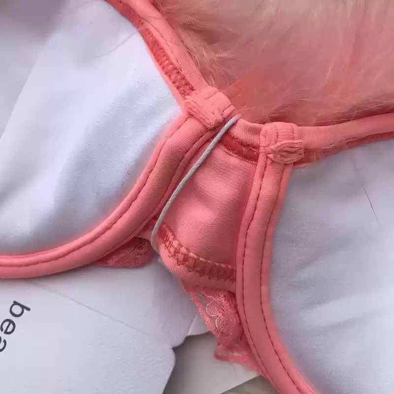 gấu gấu nhà lông gà tây cá tính xẻ tà áo tắm thời trang nữ mùa hè mới bộ bikini hai mảnh - Bộ đồ bơi hai mảnh