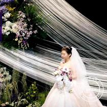 New usage of customized thread curtains ~ double-ended white wedding thread curtains hotel scene props layout wedding tassel thread curtains