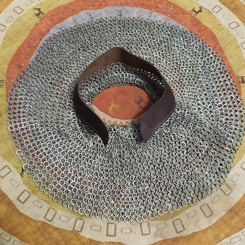 -Spot-Pig Face Armor Special lower padlocks A waistcoat Medieval Lock Drape Aventail Live-action Wear