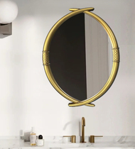 European style minimal dresser American style Bathroom bathroom bathroom bathroom mirror light luxury makeup mirror decorated mirror