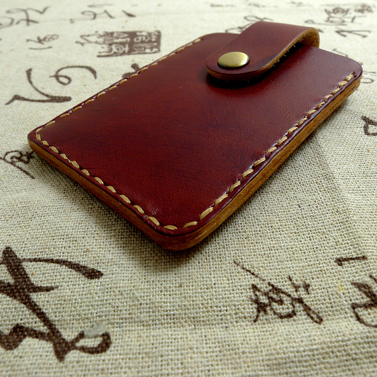 Bronck treo vành đai thắt lưng vành đai túi chìa khóa xe eo bag da của nam giới da bò handmade da S1659 túi đựng chìa khóa xe