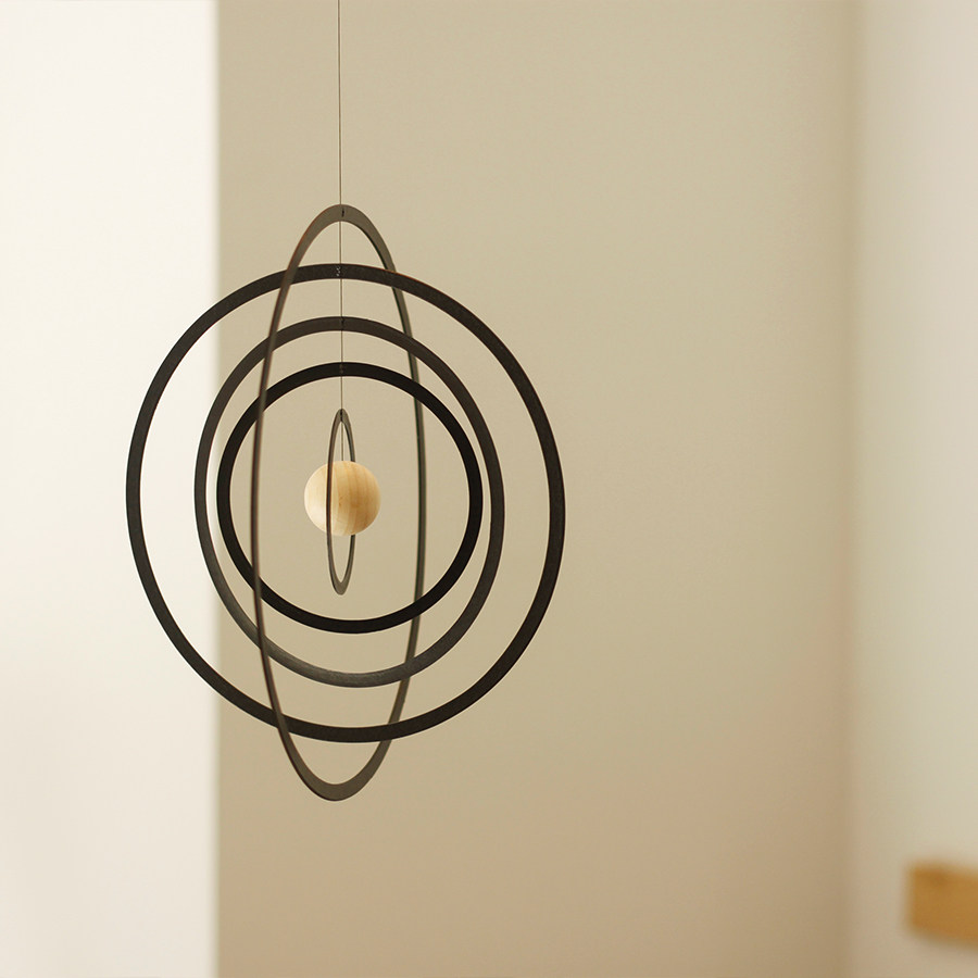 Ducang Life Flensted Mobiles Charm Hanging Jewelry Dynamic Balance Sculpture Rhythm Pendant Denmark