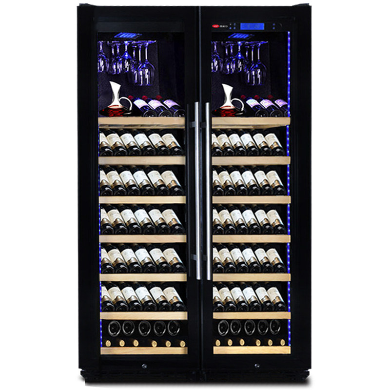 AKE Occole Red Wine Cabinet Thermostatic Wine Cabinet Home Living Room Ice Bar Tea Refrigerated Cabinet Wine Cabinet