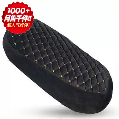 Đệm ghế ngồi xe máy Mô hình xe điện Ghế sofa Lắp ráp thắt lưng Lưới Đệm phủ Trâm Phụ kiện bốn mùa bền - Đệm xe máy