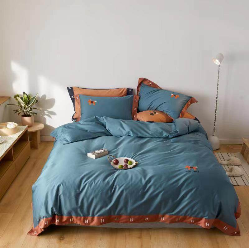 Xiaobai Yanxuan Deka Home Textiles High-end Mark Pima Cotton Embroidery Four-piece Set