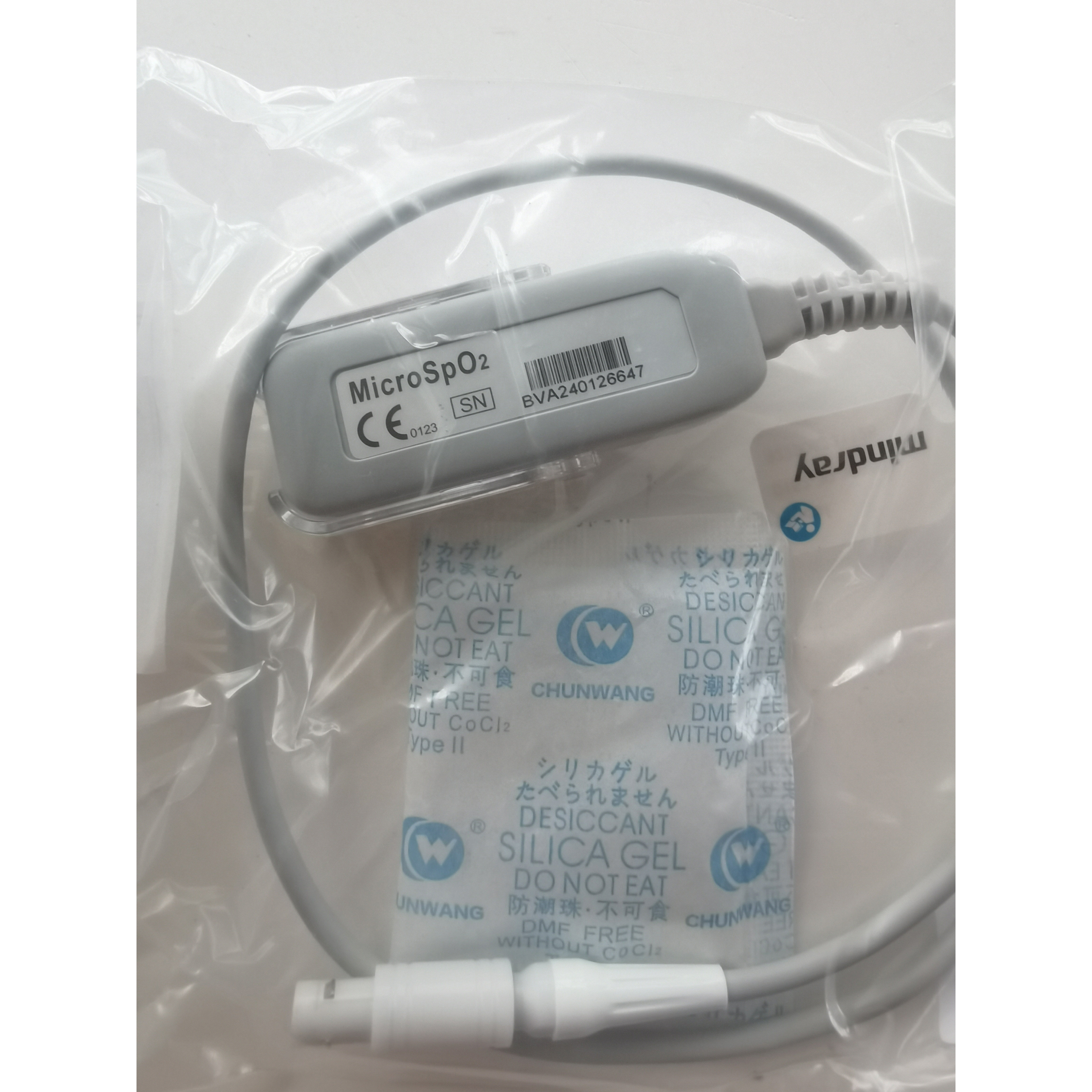 迈瑞TEL-100遥测记录盒原装血氧延长线