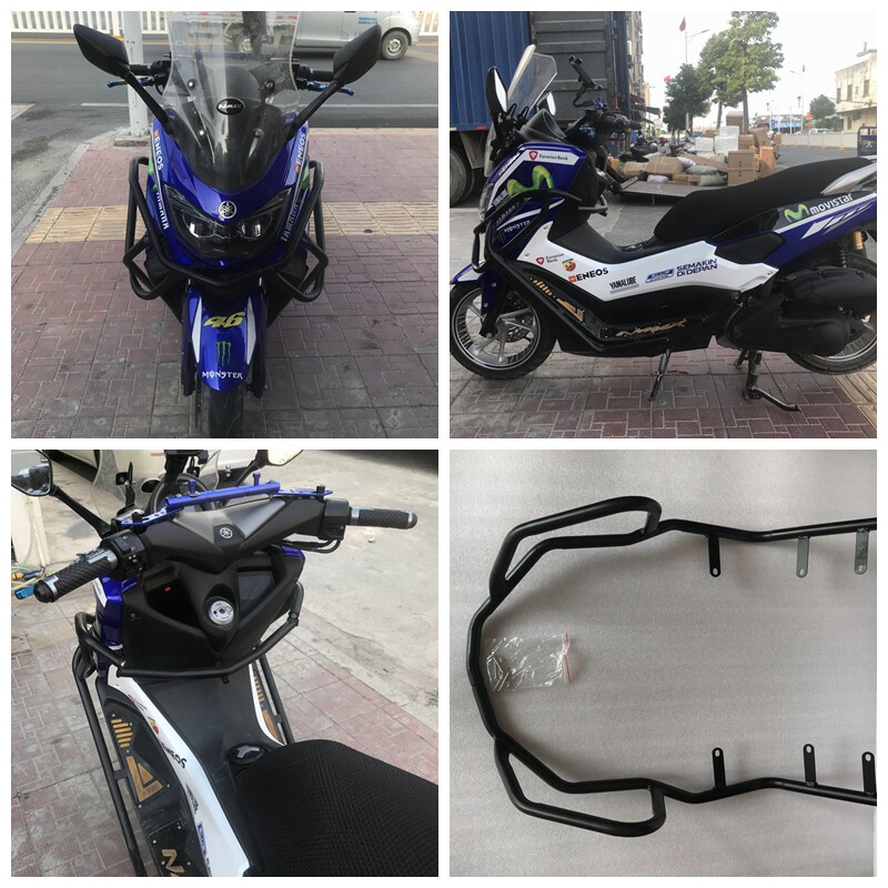 Mountain Leaf NMAX155 Menses 150 Insurances Rod Protection Bars Front Insurance Rod Protection Bars Without Distortion Mount Spot