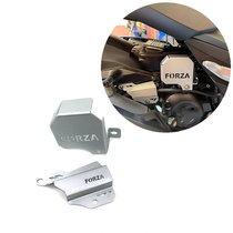 Applicable Honda FORZA350 modified rear wheel line protection hood Buddha sand NSS high pressure pack decorative cover aluminium alloy