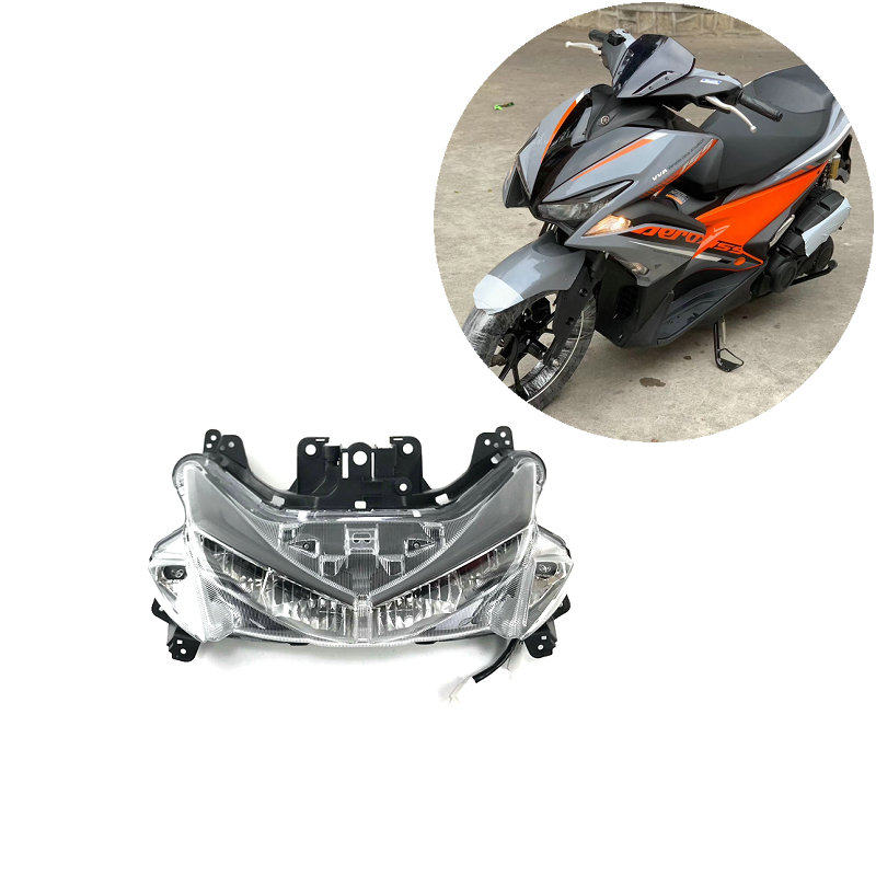 Application of 16-20 Mountain Leaf NVX155 aerox155 Headlight Assembly Solar Lamp lampshade LED Deputy plant