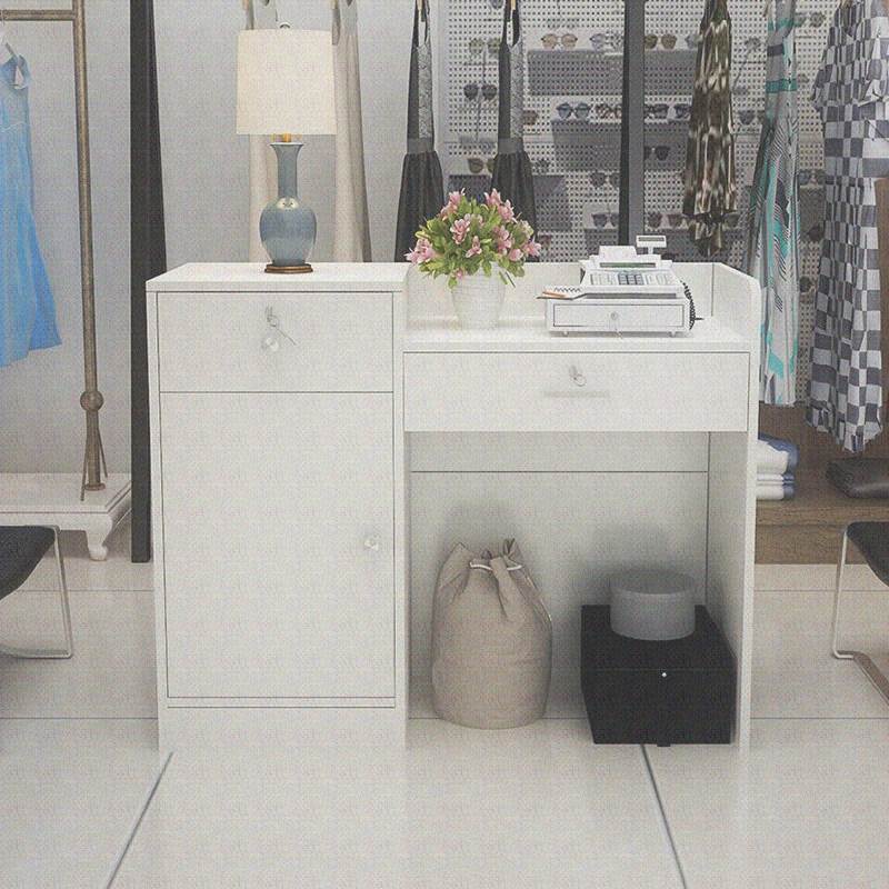 Clothing Store Cashier's Counter Shop Minima Small Supermarket Counter Bar Counter Bar Desk Convenience Store Front Desk Reception Desk