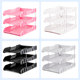 Chuangyi New Fashion Creative Small Fresh Color Three-Layer File Tray Desktop File Holder Office Supplies File Rack Lift Upright Data Rack File Folder Storage Box Frame Stationery Wholesale