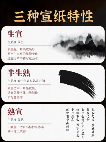 Рисовая бумага, специальная бумага для каллиграфии, сырая рисовая бумага, полуфабрикат рисовой бумаги, кисть для каллиграфии, бумага с грубыми краями для традиционной китайской живописи, приготовленная рисовая бумага, сырая рисовая бумага, четыре фута для начинающих, специальная приготовленная рисовая бумага, полуфабрикат, утолщенная бумага сюань, рабочая бумага для студентов
