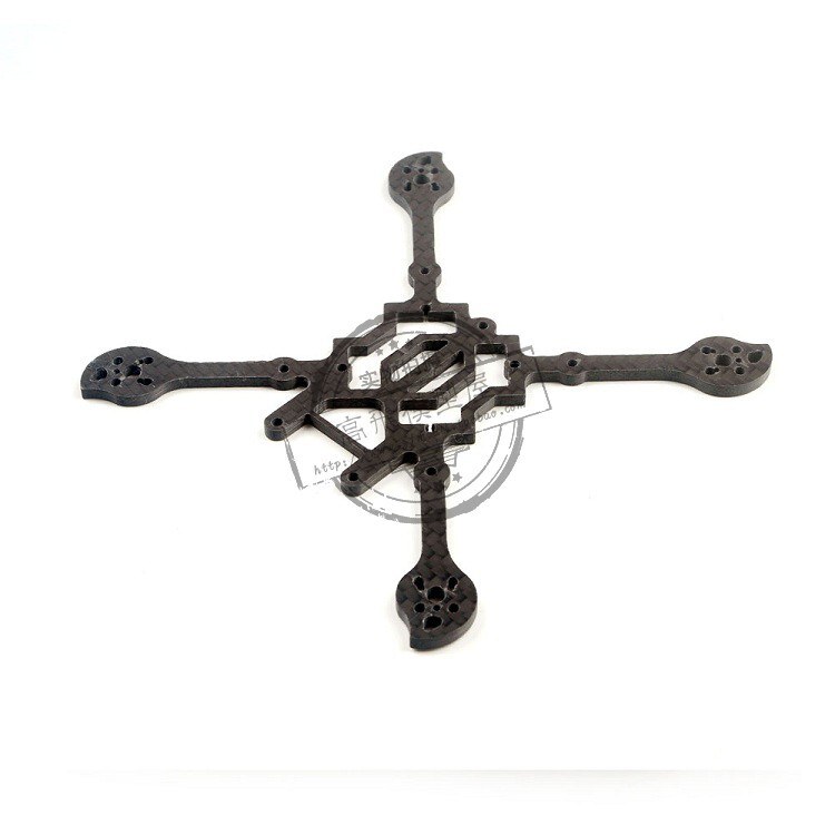 Larva-X Hd Full Carbon Fiber 3mm 125mm Wheelbase 2-3S Brushless Racing Frame 2.5 Inch 1203 Motor