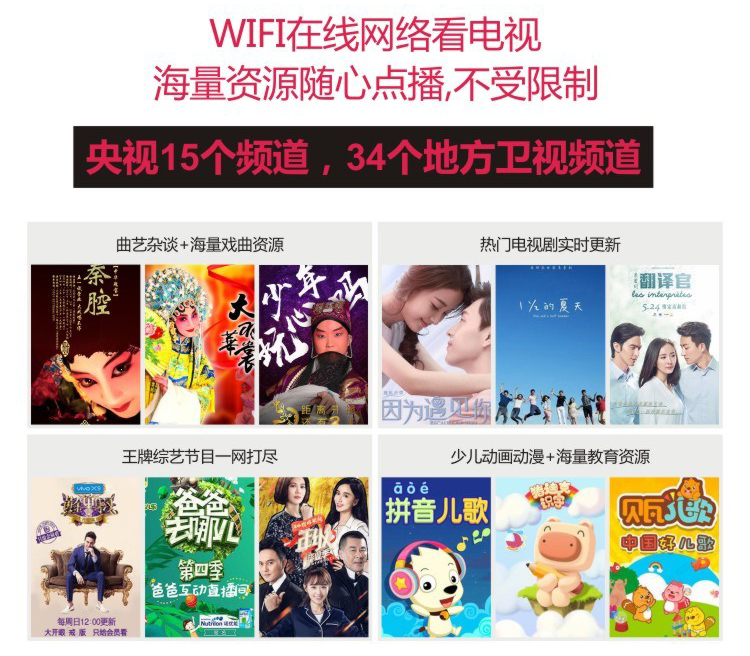 củ phát wifi không dây Ai Shuomei Opera máy cũ wifi nhỏ hát máy radio radio HD phát video nhảy vuông - Trình phát TV thông minh màn chiếu