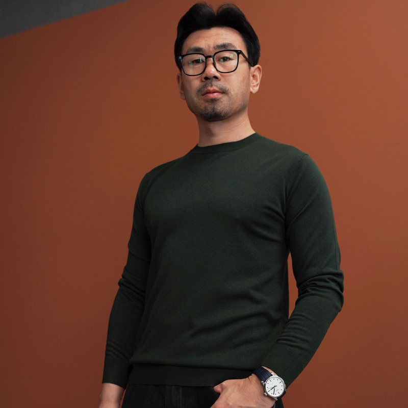 【Two-Piece Set】Low Round Neck Mulberry Silk Wool Long-Sleeve Men's Autumn and Winter Knitwear, Machine Washable, Thin Base Layer 【Two-Piece Set】Low Round Neck Mulberry Silk Wool Long-Sleeve Men's Autumn and Winter Knitwear, Machine Washable, Thin Base Layer